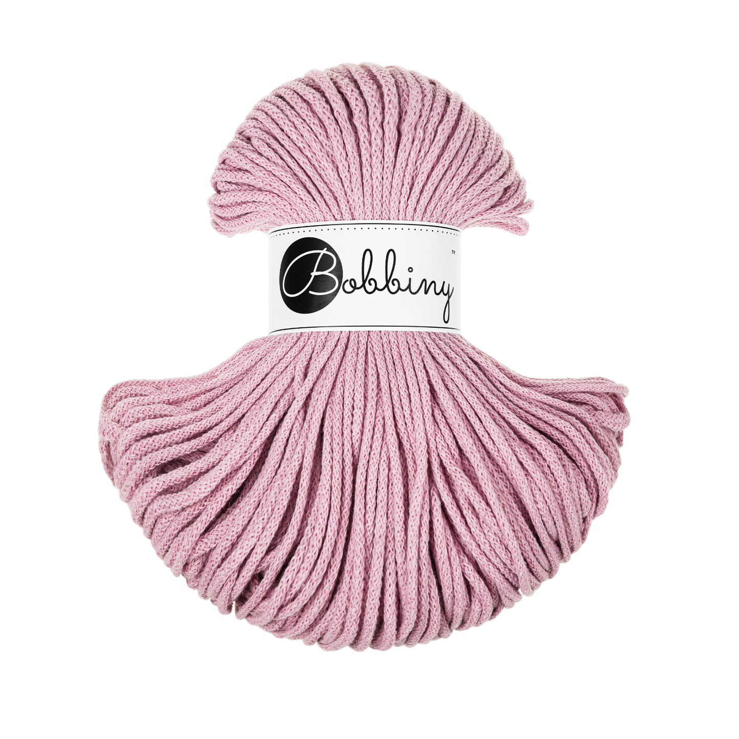 Bobbiny Flechtkordel Dusty Rose Ø 3 mm