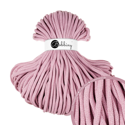 Bobbiny Flechtkordel Dusty Rose Ø 9 mm