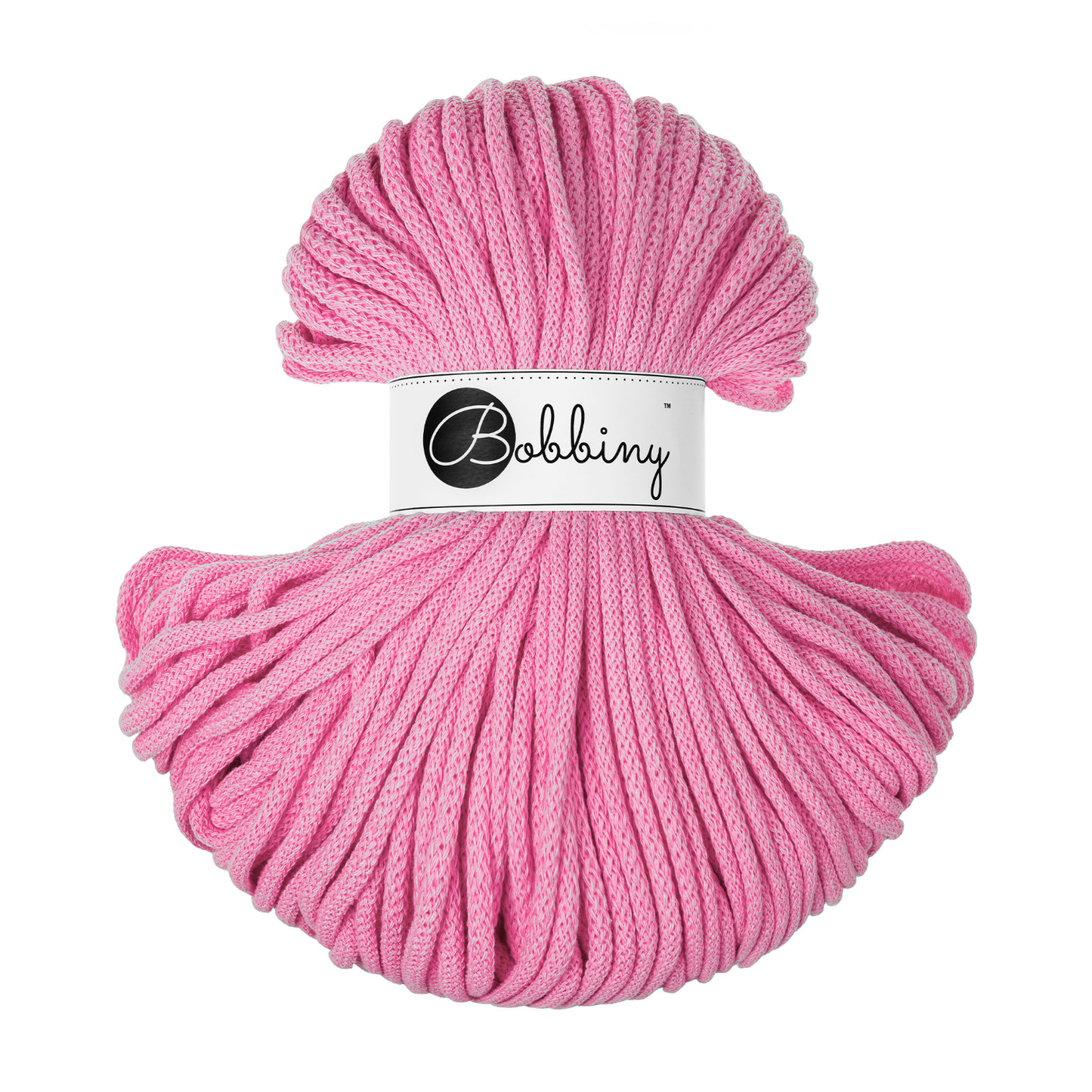 Bobbiny Flechtkordel Bubblegum Pink Ø 5 mm