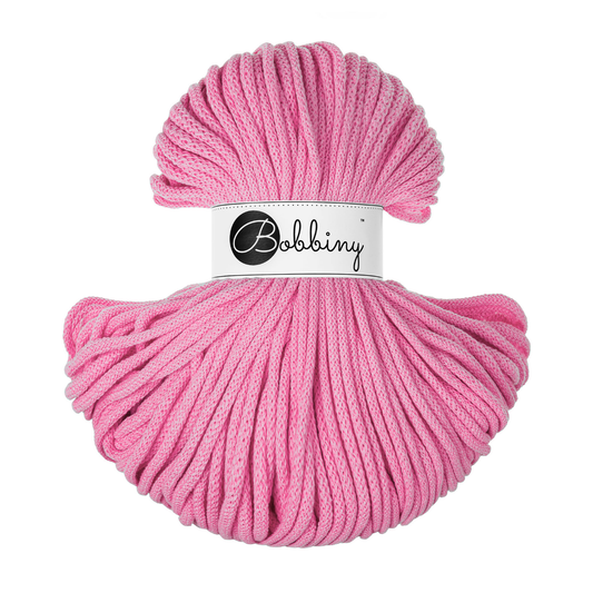 Bobbiny Flechtkordel Bubblegum Pink Ø 5 mm