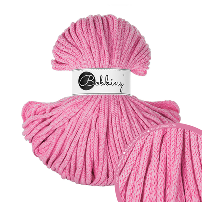 Bobbiny Flechtkordel Bubblegum Pink Ø 5 mm