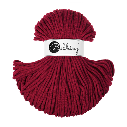 Bobbiny Flechtkordel Red Velvet Ø 5 mm