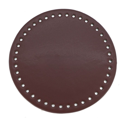 Taschenboden Kunstleder Rund 25cm für Shopper & Körbe