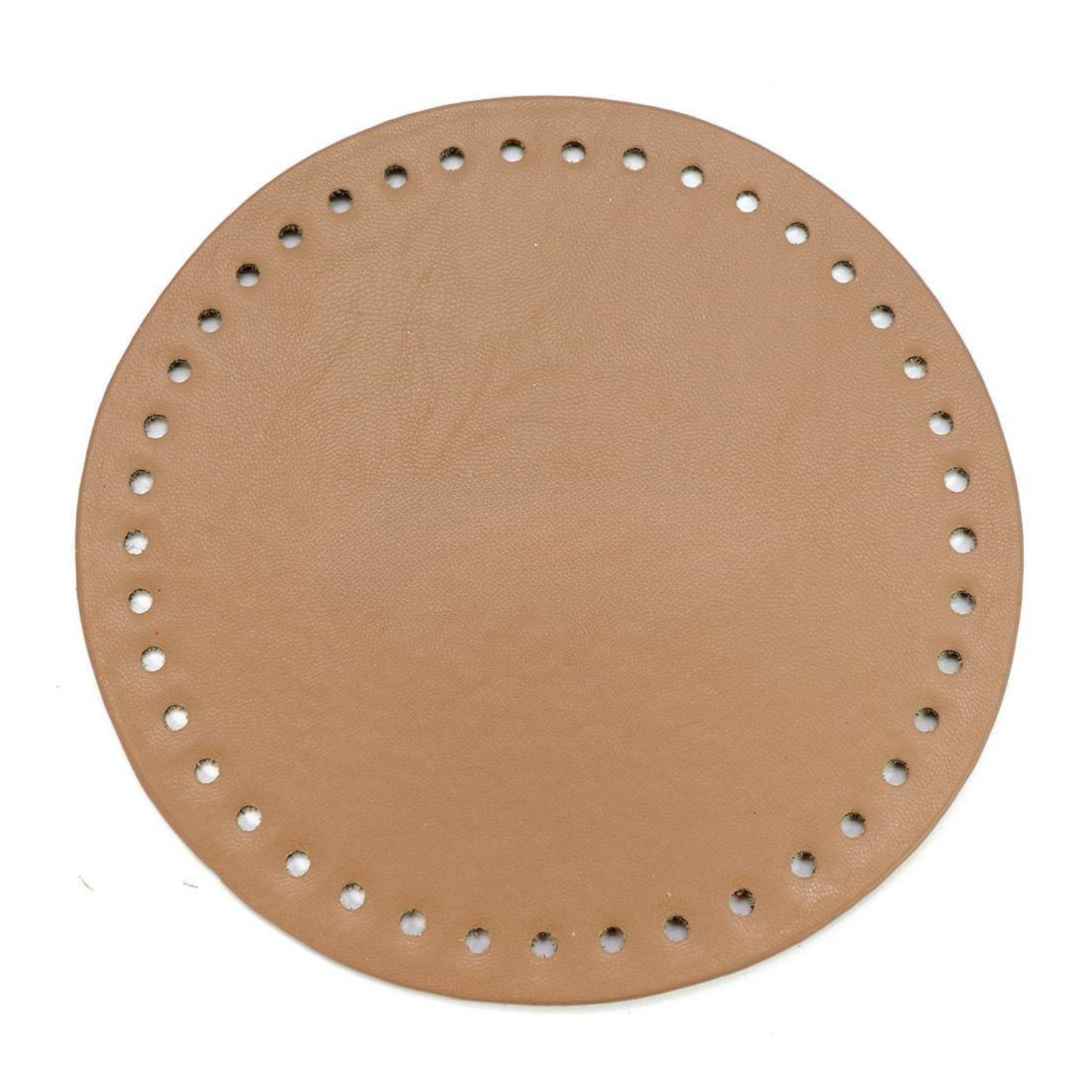 Taschenboden Kunstleder Rund 25cm für Shopper & Körbe