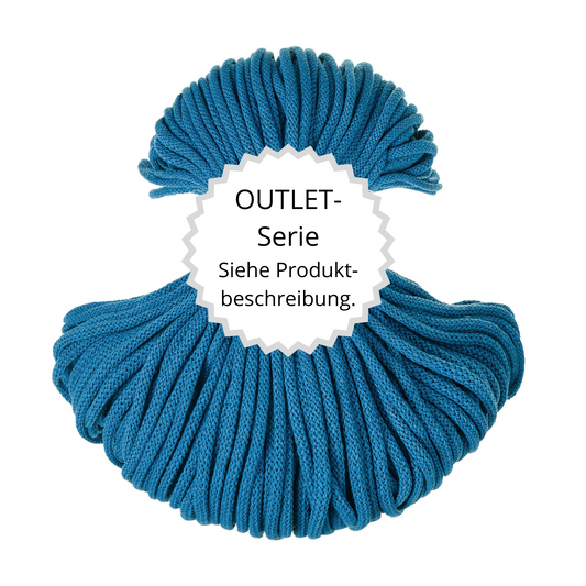 OUTLET Flechtkordel Dopamine Blue Ø 5 mm