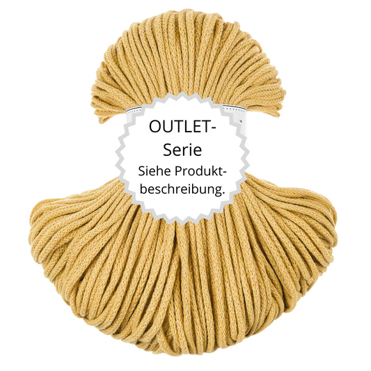 OUTLET Flechtkordel Honey Ø 3 mm