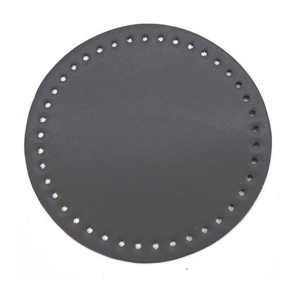 Taschenboden Kunstleder Rund 25cm für Shopper & Körbe