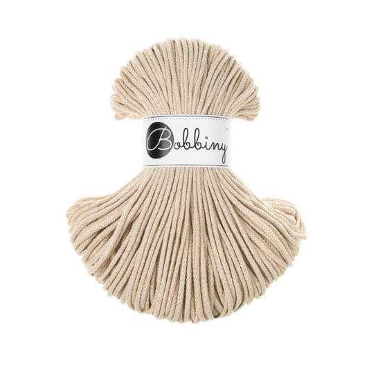 Bobbiny Flechtkordel Warm Beige Ø 3 mm