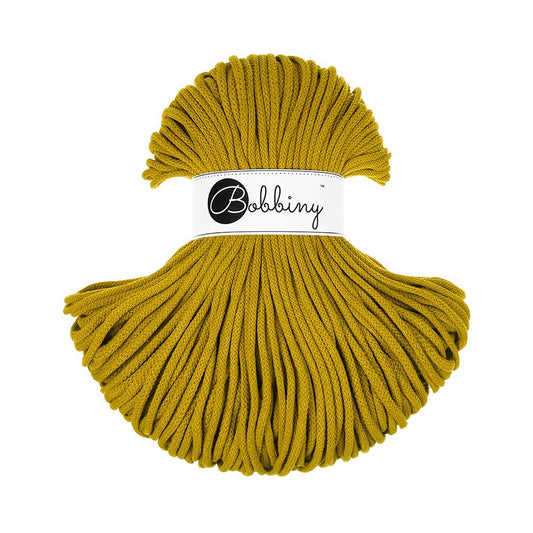 Bobbiny Flechtkordel Spicy Yellow Ø 5 mm